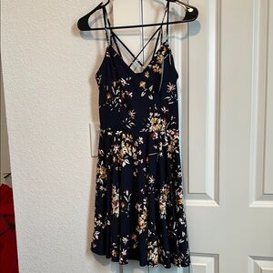 Floral Spaghetti Strap Dress